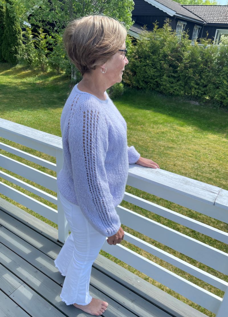 Viola blusen. Garnpakke.