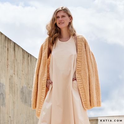 Oversized cardigan. Garnpakke