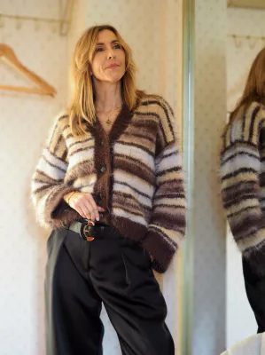 Fuzzy Mista Cardigan, oppskrift