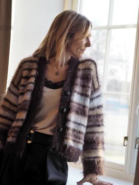 Hovedbilde Fuzzy Mista Cardigan, oppskrift