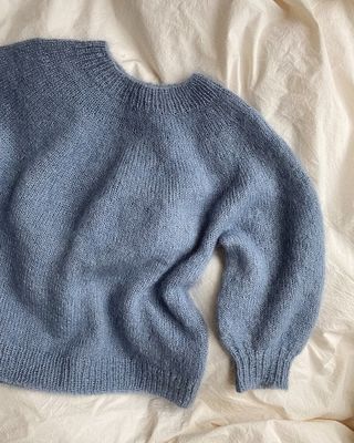 Novice Sweater-Mohair Edition. Oppskrift.