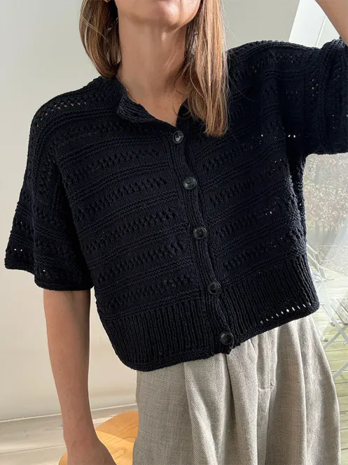 Hovedbilde Lacey loop cardigan. Garnpakke