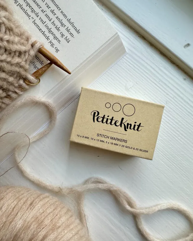Maskemarkører runde, PetiteKnit